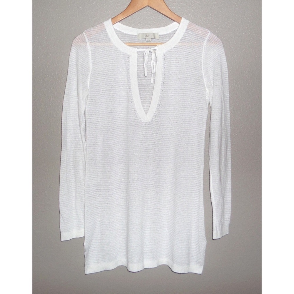 SOLD - Loft Long Sleeve Pullover Cover Up Sweater